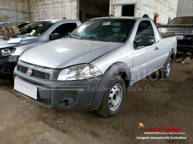 LOTE 018 - FIAT STRADA CS TREKKING 1.4 2012