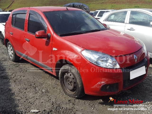 LOTE 038 - Renault Sandero Expression 1.0 16V (flex) 2012